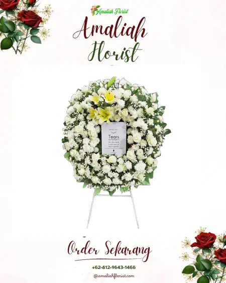 Krans Bunga Duka Ciparagejaya